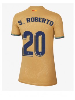 Barcelona Sergi Roberto #20 Auswärtstrikot für Frauen 2022-23 Kurzarm